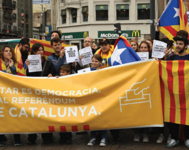 Dolor y rechazo del uso de la fuerza en Cataluña