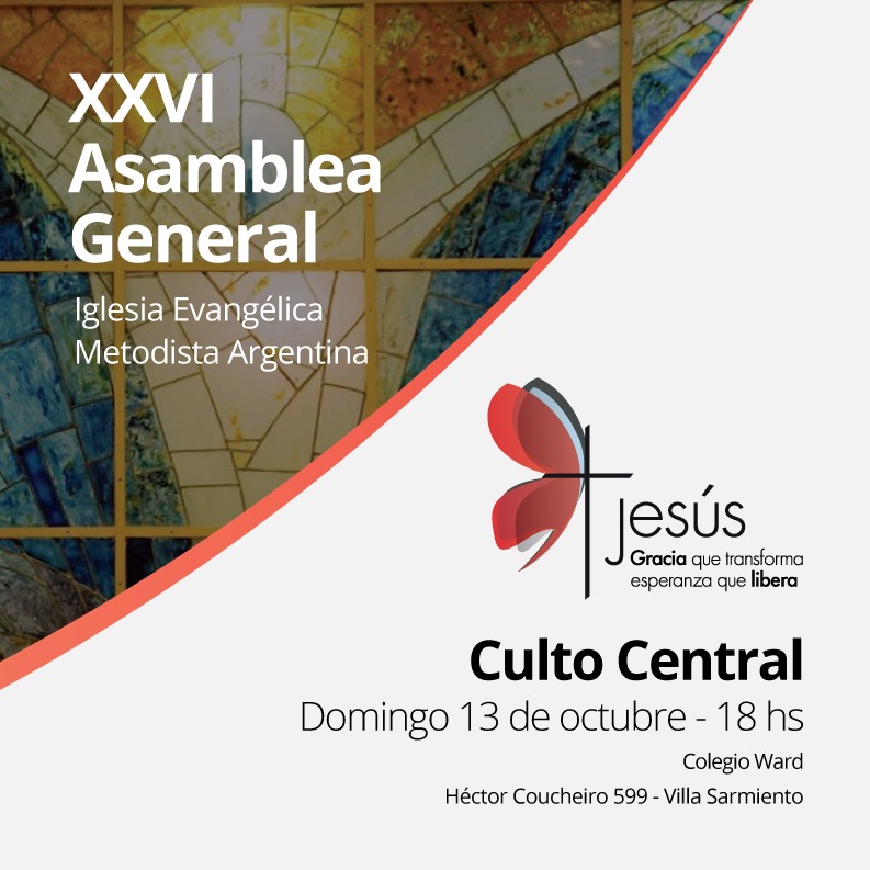 Invitación al Culto Central de la XXVI Asamblea General de la IEMA