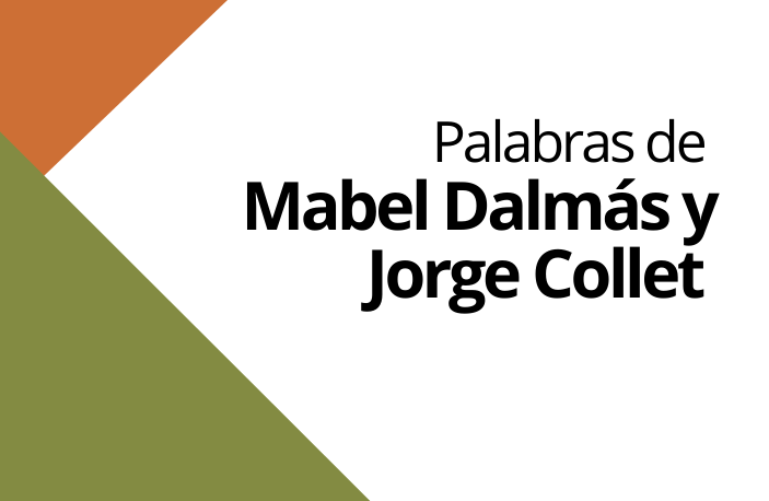 Reconocimiento público al trabajo de Jorge Collet y Mabel Dalmás