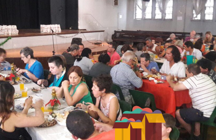 Comedor en la Iglesia Metodista de Almagro