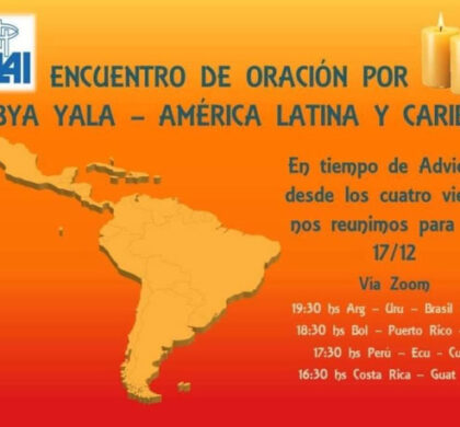 Red CLAI convoca a un encuentro de oración por Abya Yala, América Latina y Caribe