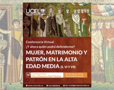 Conferencia Virtual: Mujer, Matrimonio y Patrón en la Alta Edad Media