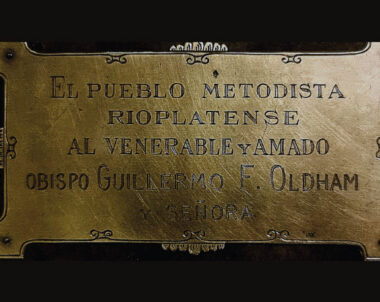 El pueblo metodista rioplatense al venerable y amado Obispo Guillermo F. Oldham y Señora 1916-1928