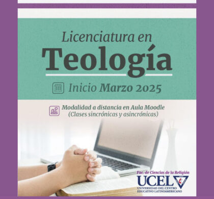 Licenciatura en Teología: Inscripción abierta 2025