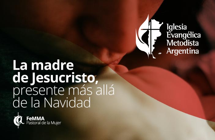 La madre de Jesucristo presente mas alla de la Navidad.