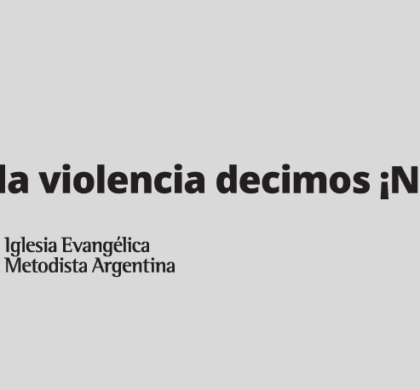 ¡A la violencia decimos, NO!