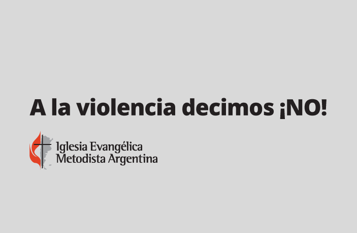 ¡A la violencia decimos, NO!