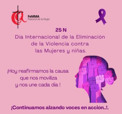 25N – Volvemos a manifestarnos en favor del amor y la ternura