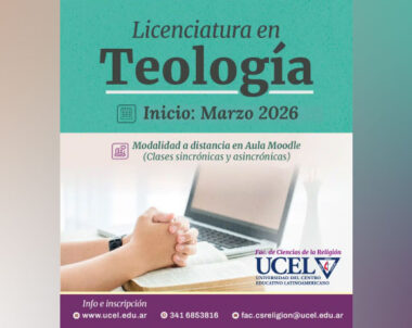 Licenciatura en Teología: Inscripción abierta 2026