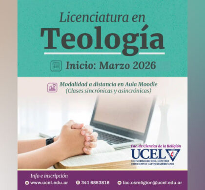 Licenciatura en Teología: Inscripción abierta 2026
