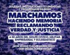 A 50 años del golpe, el MEDH convoca a marchar