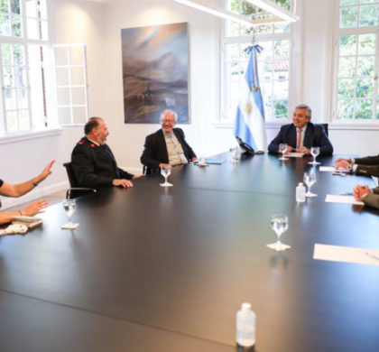 El Presidente de la República Argentina recibió a representantes de la FAIE