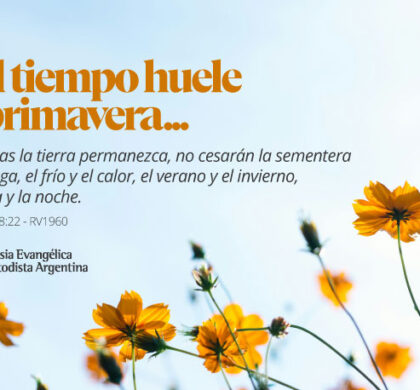 y el tiempo huele a primavera…
